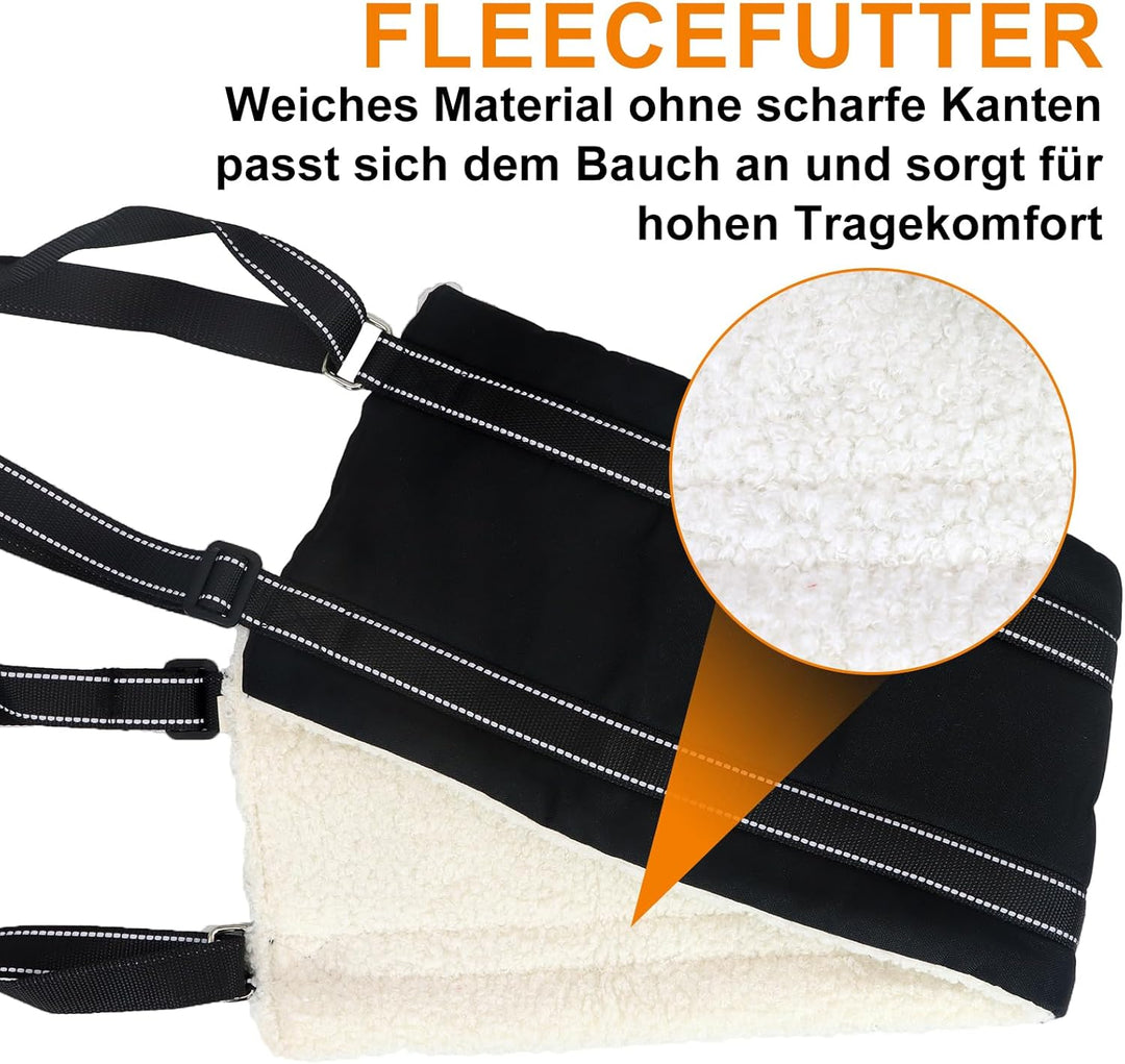 Tragehilfe Hund Einstellbare Hunde Tragehilfe Gross Hund Hinten Lift Support Geschirr für Kleine, Mi