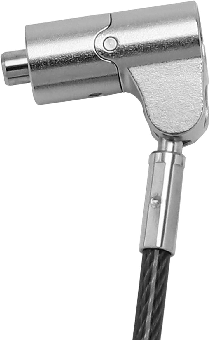 Dicota Universal Security Cable Lock, 3 Exchangeable Heads fits All Slots, keyed