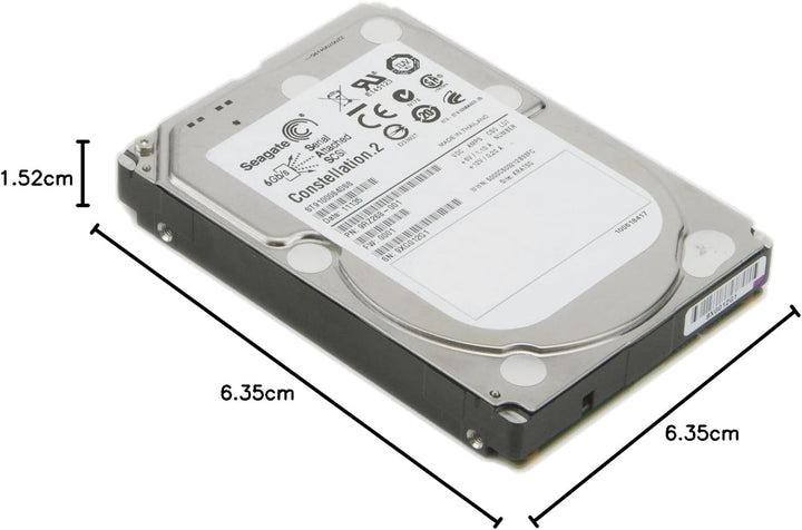 Seagate Constellation 2 ST91000640SS Interne Festplatte 1TB (6,4 cm (2,5 Zoll), 7200rpm, 64MB Cache,