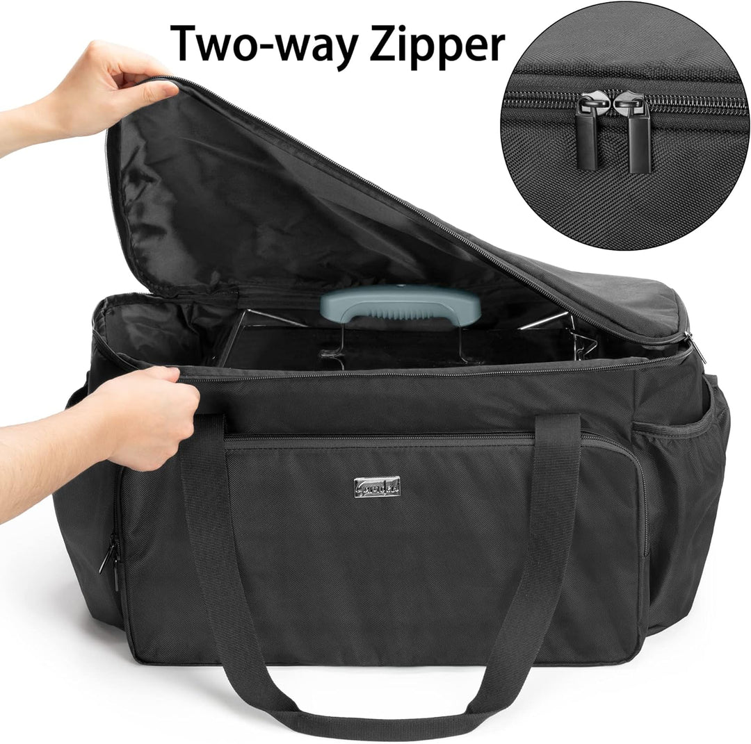 SAMDEW Tragbare Grill Trage Tasche Kompatibel mit Weber 1141056 Go-Anywhere Gas Grill, Camping Grill