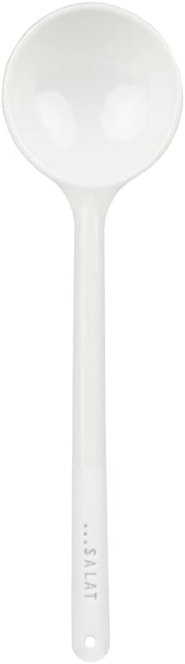 Räder Salatbesteck Buchstabensalat, Porzellan, teilweise glasiert