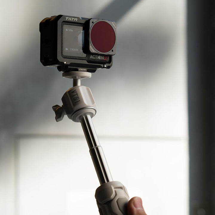 Tilta Kamerakäfig kompatibel mit Osmo Action 3, Action 4 Basic Kit Filmmaking Kit mit Kaltschuh-Empf