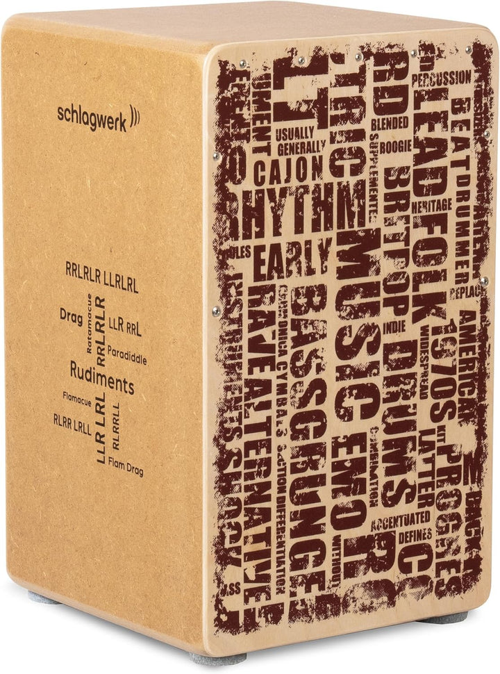 Schlagwerk - CP86 - Cajon Rudiments Styles - Medium