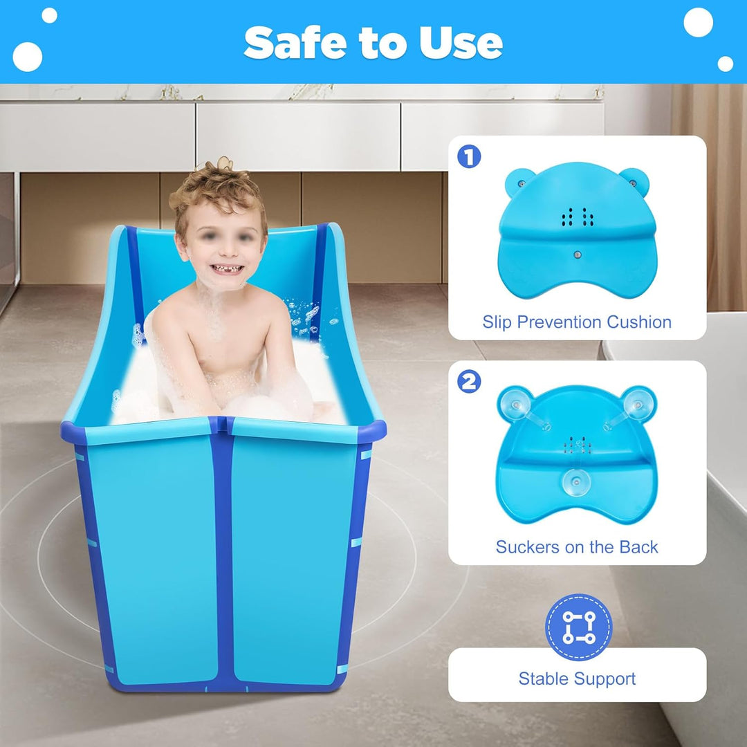 Mobile Badewanne, Faltbare Badewanne, Erwachsene Sauna Bad für Erwachsene und Kinder Kann in Outdoor
