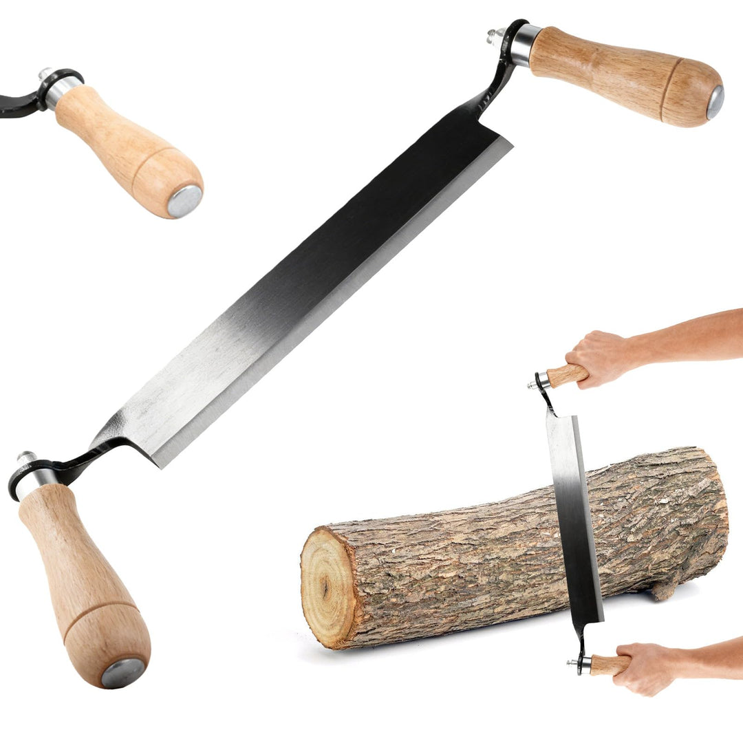 250 mm Zugmesser Reifmesser mit Hohe Schärfe: Ziehmesser Holz, Stossfestes Reifmesser, Patentiertes