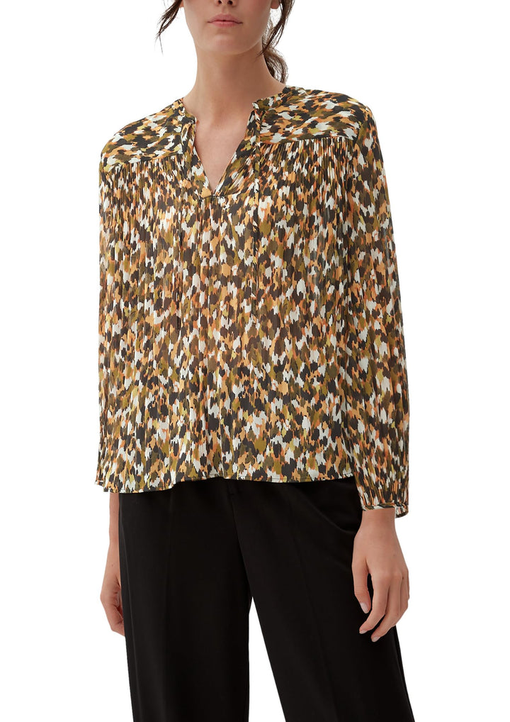 s.Oliver Bluse mit Allovermuster 40 77a0, 40 77a0