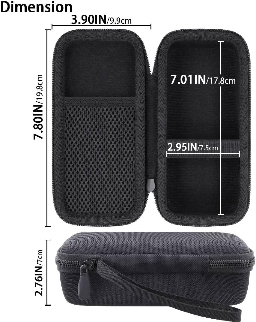 co2CREA Hart Tragbare Schutzhülle Etui Tasche für Anker Laptop Powerbank 25000mAh 165W Powerbank Tra