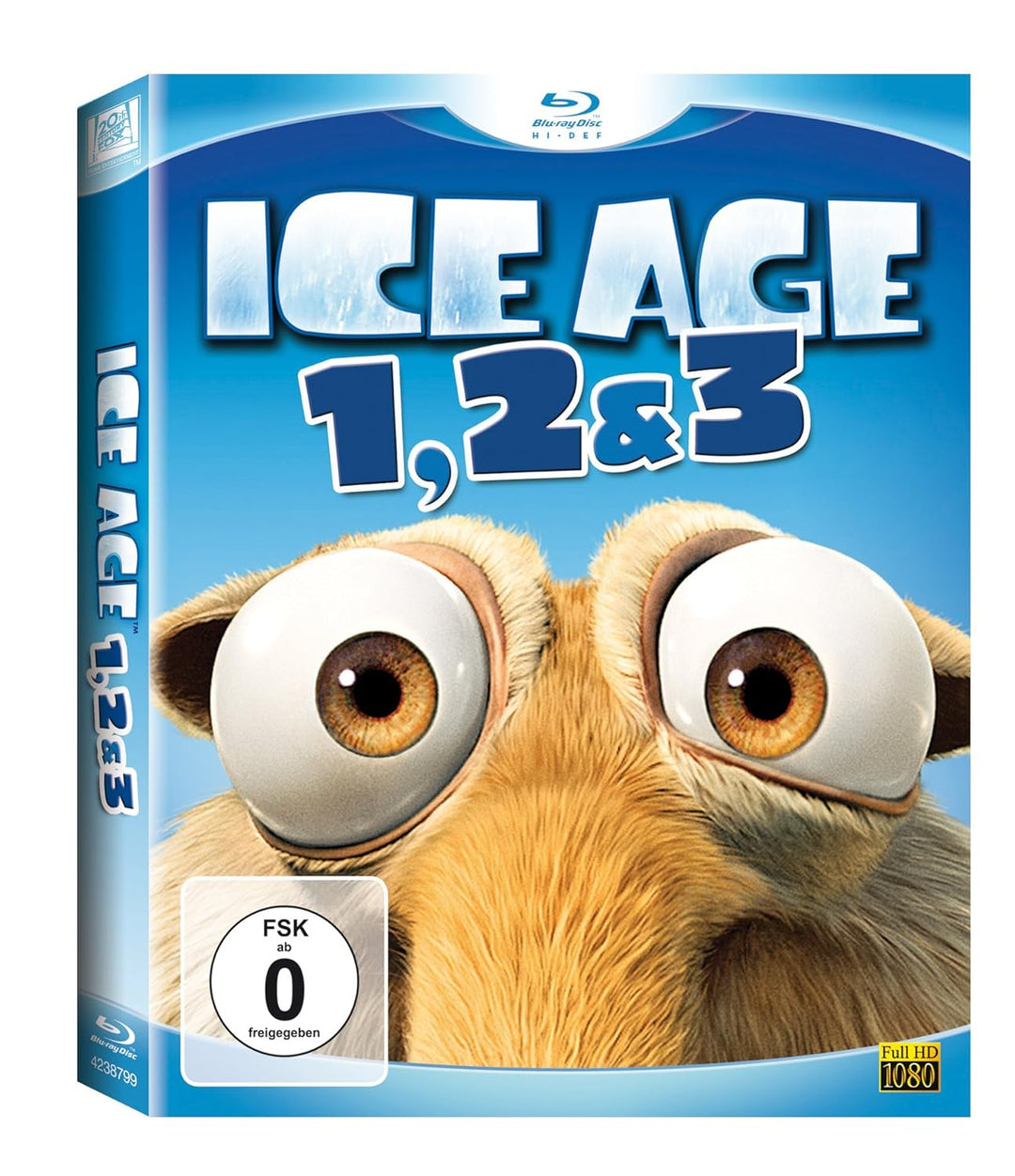 Ice Age 1, 2 & 3 [Blu-ray], Blu-ray