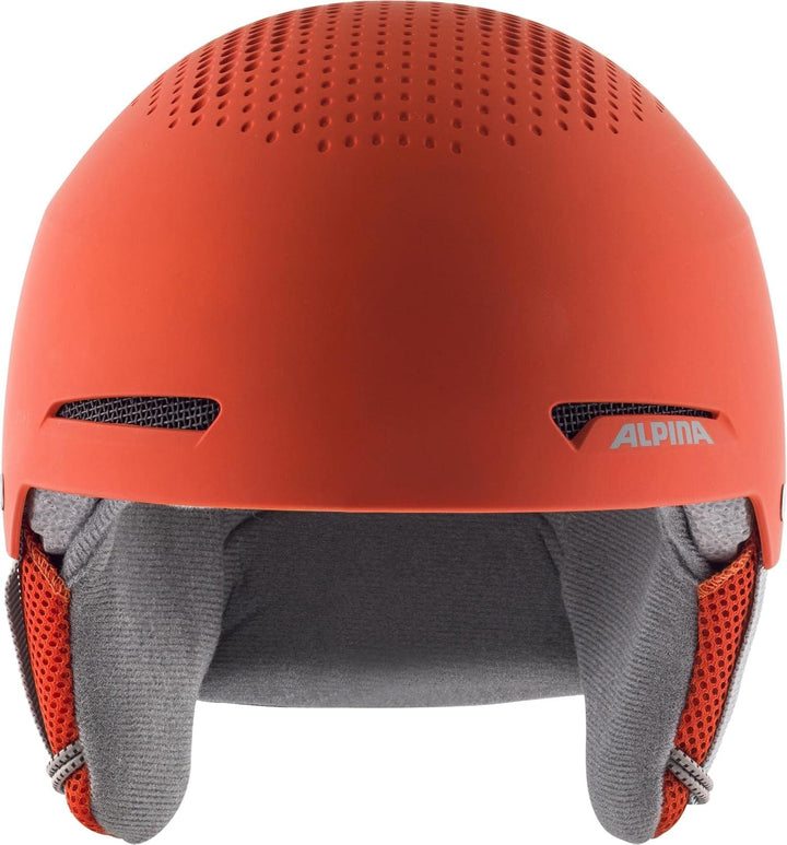ALPINA ZUPO - Sicherer, Stossabsorbierender, Belüfteter & Schlagfester Skihelm Für Kinder pumpkin-or