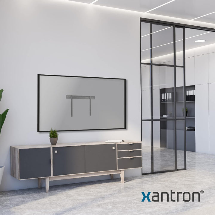 Xantron® PRO-SS800 Feste Wandhalterung Fernseher 37-80 Zoll/VESA 200x200 bis 800x400 / TV Halterung