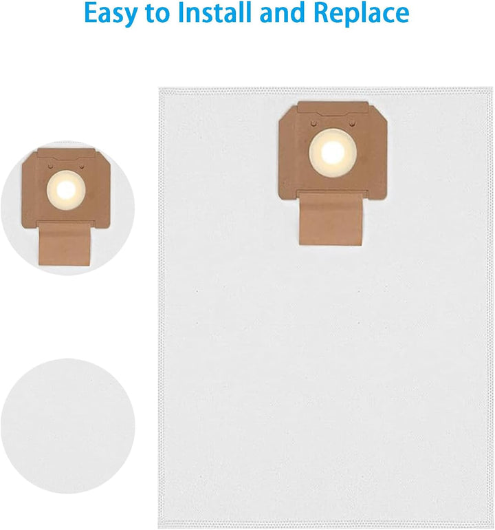 Staubbeutel Filter Zubehör Set für Bosch Nass-/Trockensauger GAS 35 L AFC/GAS 35 L SFC+ / GAS 35 M A