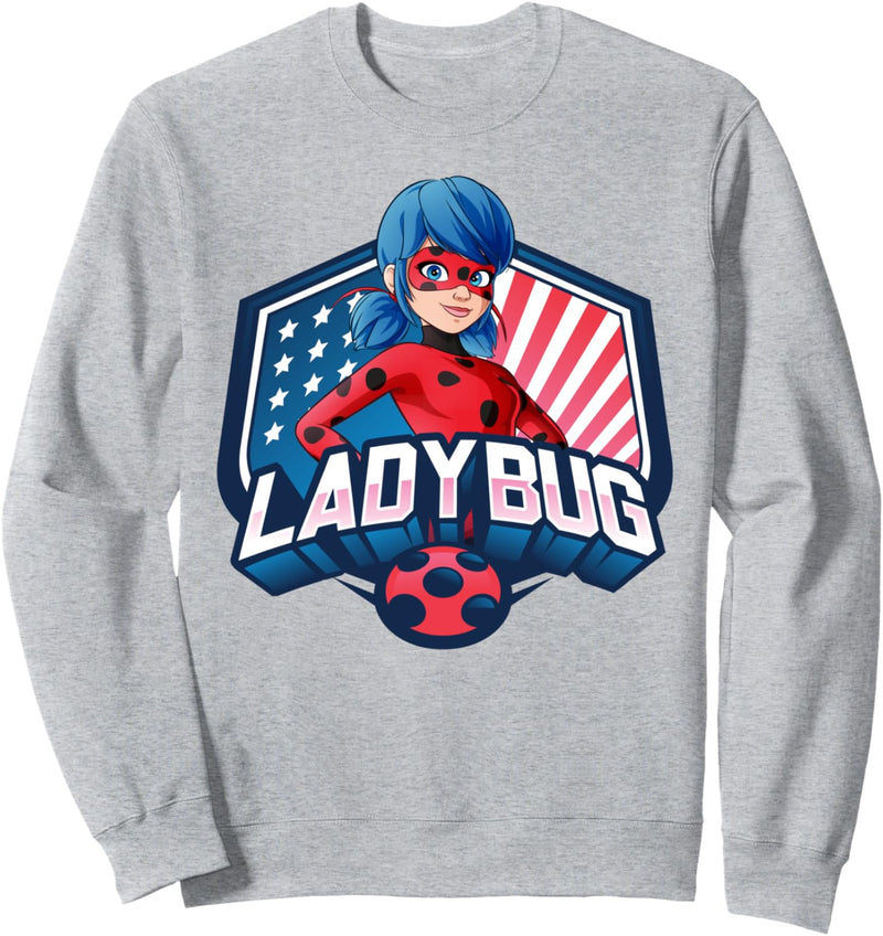 Miraculous Ladybug New York Anstecker Sweatshirt