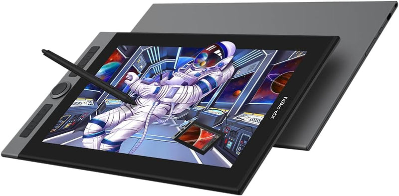 XP-PEN Artist Pro 16 Grafiktablett 15,4 Zoll volllaminiertes Pen Display 133% sRGB X3 Smart-Chip Sti