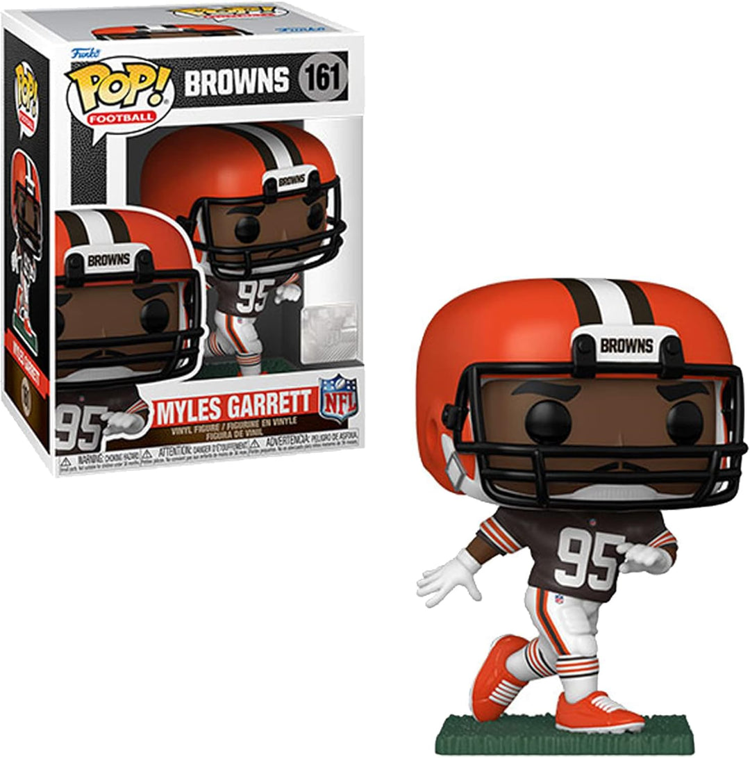 Funko Pop! NFL: Browns - Myles Garrett - (Home Uniform) - Vinyl-Sammelfigur - Geschenkidee - Offizie