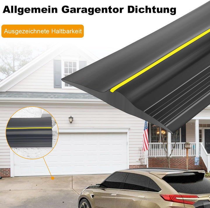 Garagentor Schwellendichtung Universeller Garagentor Dichtung Gummi DIY Garagentor Dichtung Bodenabd