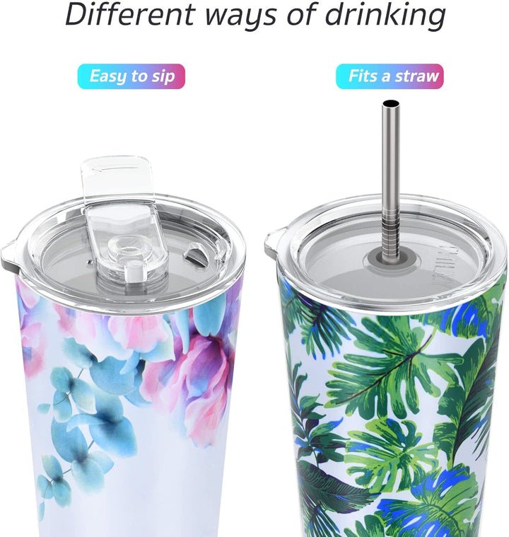 Vakuumisolierter Edelstahlbecher – THILY 780 ml dreifach isolierter Reisebecher mit spritzwassergesc