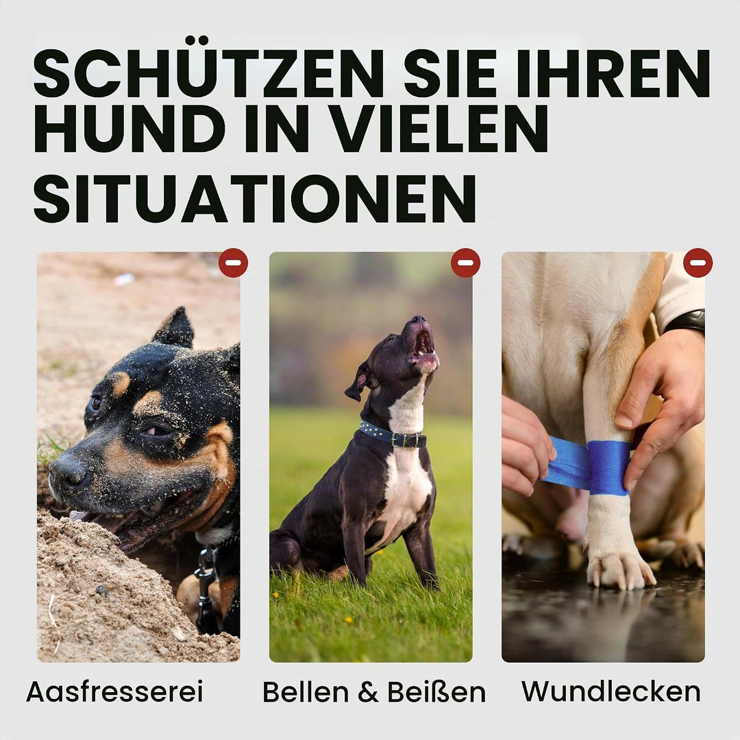 BRONZEDOG Hundemaulkorb Verstellbar Robustes PVC/Metalldrahtkorb für Grosse und Sehr Grosse Hunde mi