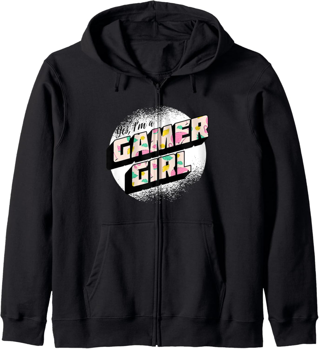 Mädchen-Gaming-Zitat für ein Gamer-Mädchen Kapuzenjacke