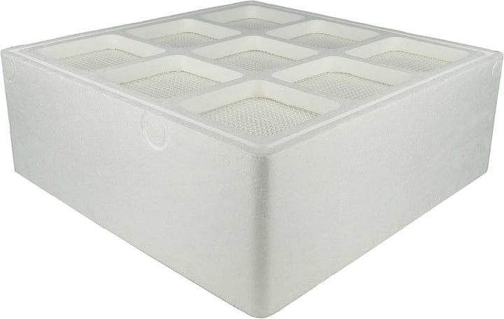vhbw 2x HEPA 13 Filter Ersatz für IQAir 102141400 für Luftreiniger | Ersatz-Filter
