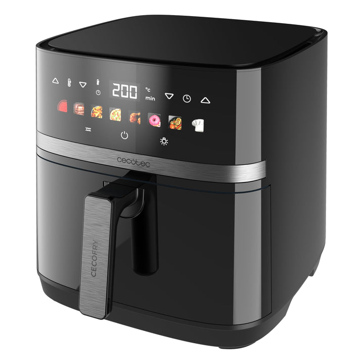 Cecotec Cecofry&Grill Duoheat 8000 Luftfritteuse mit Doppelgrill, Air Fryer, 8 l, 2.200 W, perfekte