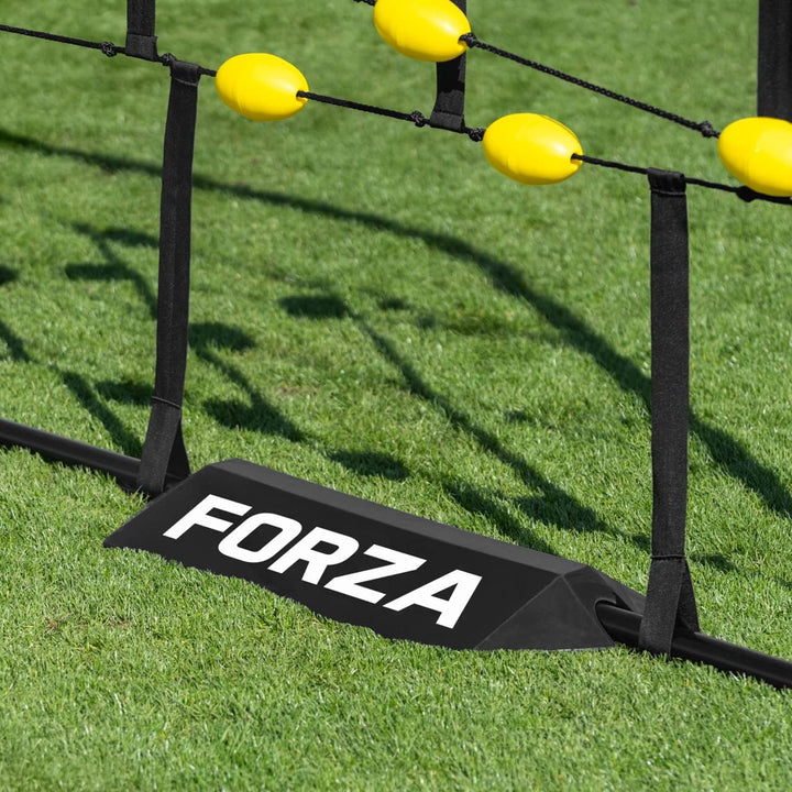 FORZA-Ablenkrampe für Torwarttraining | Robuster Gummiballabweiser – Ideal für Reaktions- und Reflex