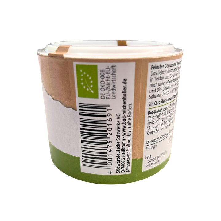 Bad Reichenhaller Fleur de Sel der Alpen Bergkräuter 4x90g | Premium Salz Gewürzmischung mit Bio-Gew