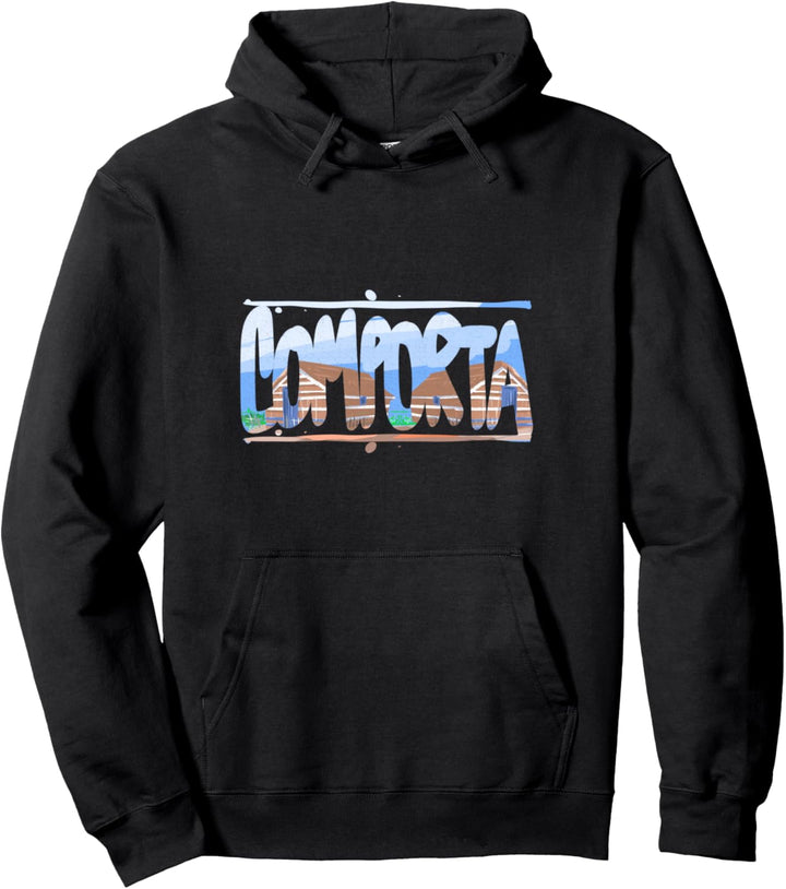 Comporta - Blue Pullover Hoodie