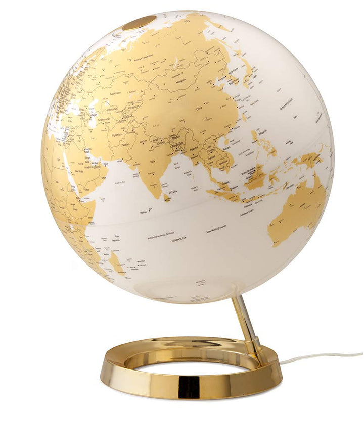 TECNODIDATTICA 0331F7 Globus, Gold, Metal Metall Gold, Metall Gold