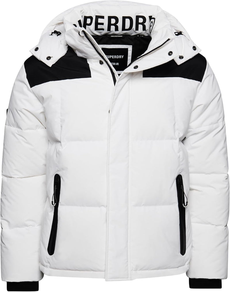 Superdry Herren Chamarra Acolchada A4 – gepolstert, Optic