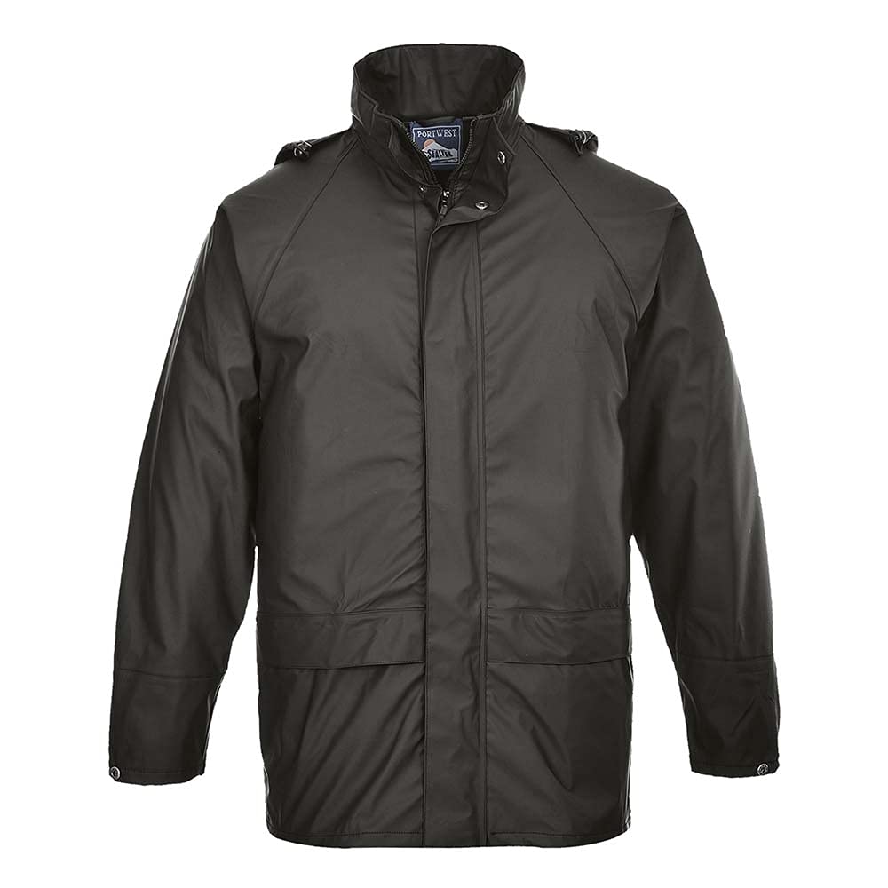 Portwest Sealtex™ Classic Jacke, Grösse: M, Farbe: Schwarz, S450BKRM, M