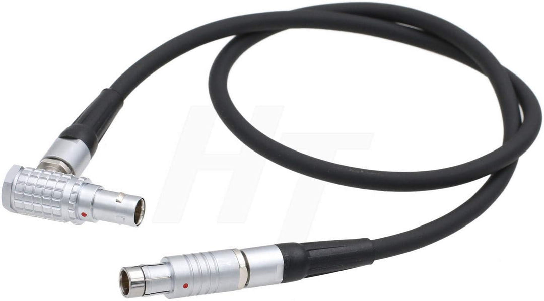 HangTon RS 3-polig auf 2-polig Stromkabel für Teradek Bond Bolt, ARRI WVT-1, Tilta Rig, CineTape, Sm