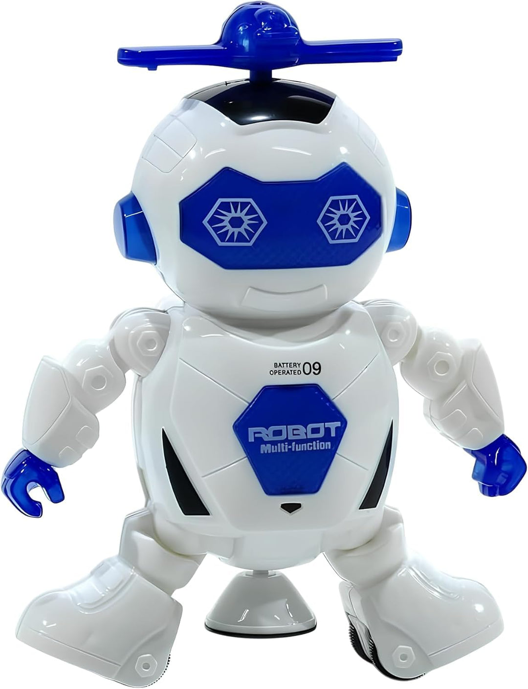 Play More Disco Roboter Spielzeug Lichter und Klänge Tanz klingelt und leuchtet Roboter Walking Robo