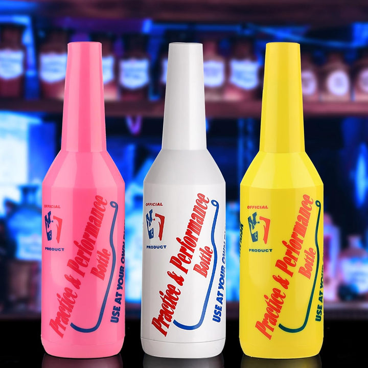 SuproBarware Flair Bottle Mix Color Set von 3 – Cocktail-Shaker, Trainingsflasche, Flair, Barkeeper,