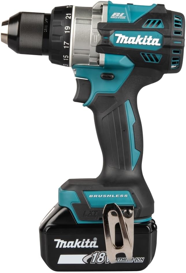 Makita Akku-Schlagbohrschrauber DHP492Z 18V - Bürstenloser Schlagbohrschrauber, 130 Nm Drehmoment, 2