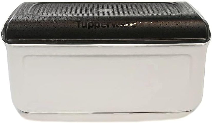 TUPPERWARE BrotMax Junior 2 weiss schwarz A 201 Brotkasten Brot Max Brotprofi