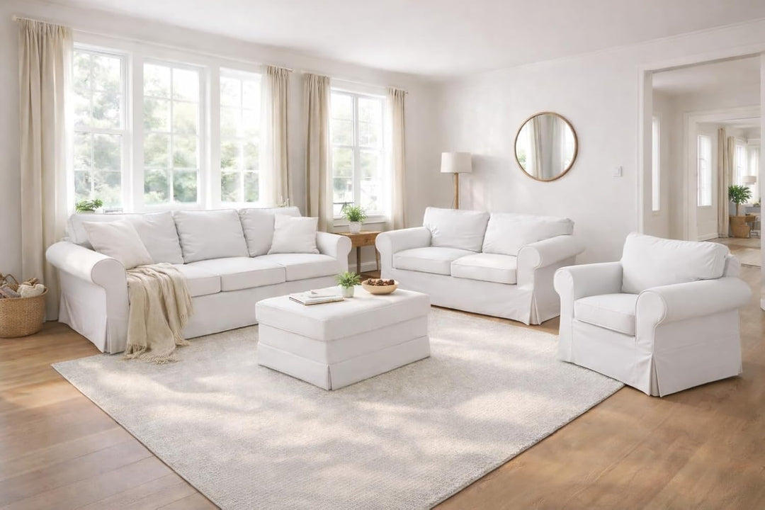 Good Life Die Ektorp 3 Sitz Sofa-Abdeckung Ersatz ist nach Mass für Ektorp-Sofa-Abdeckung, A Ektorp