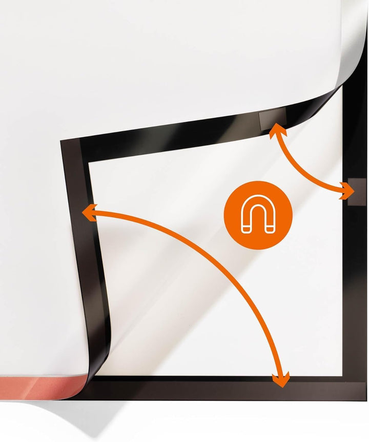 Durable Info-Rahmen Duraframe Poster A1, selbstklebender Plakatrahmen, UV-beständig, 1 Stück, schwar