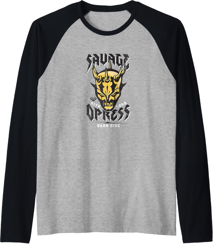 Star Wars: Clone Wars Savage Opress Dark Side Portrait Raglan