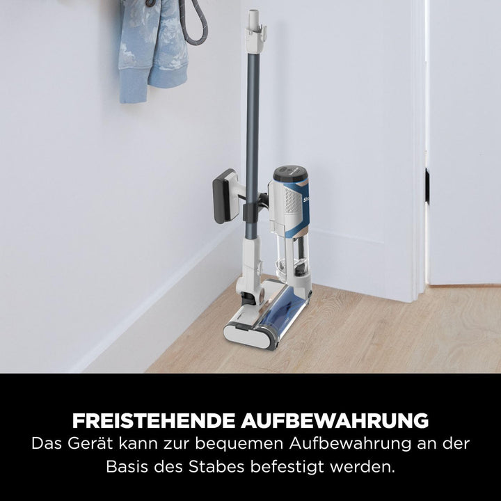 Shark kabelloser Akku-Staubsauger m. FloorDetect, Anti-Hair-Wrap, PowerFins, 40 Min Laufzeit, LED-Di