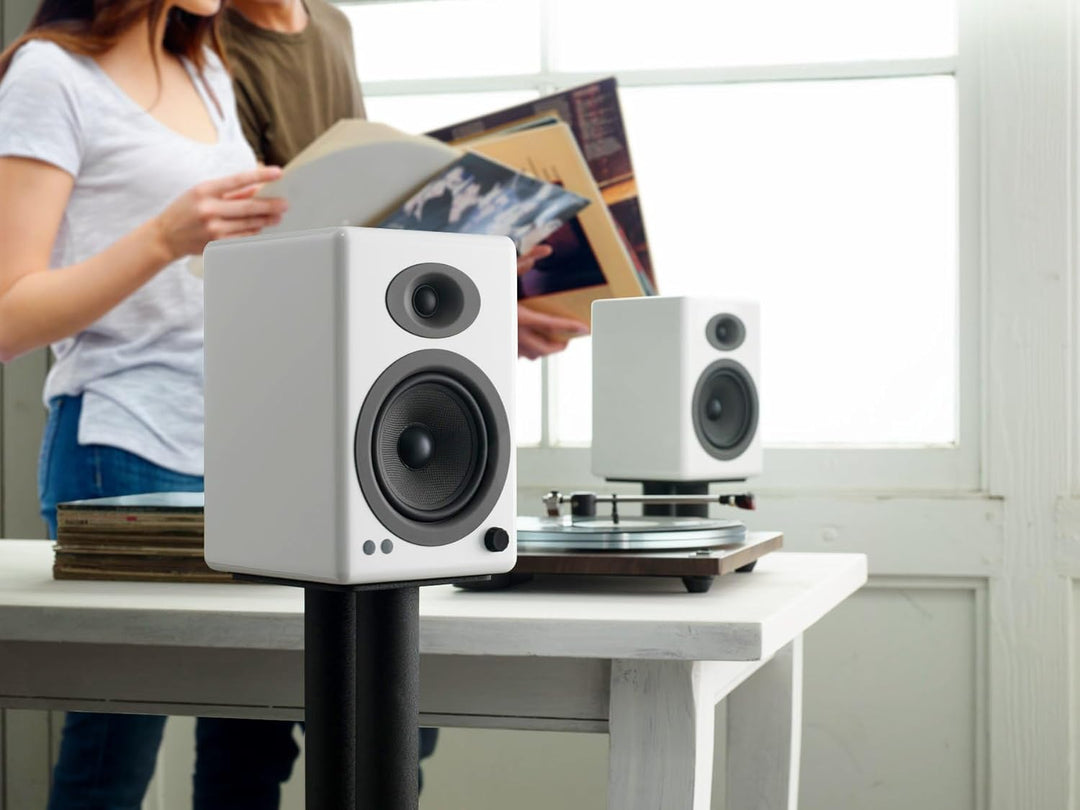Audioengine Regallautsprecher A5 Plus, 150-W-Bluetooth-Lautsprecher | Für Heimkinos und Studios A5+