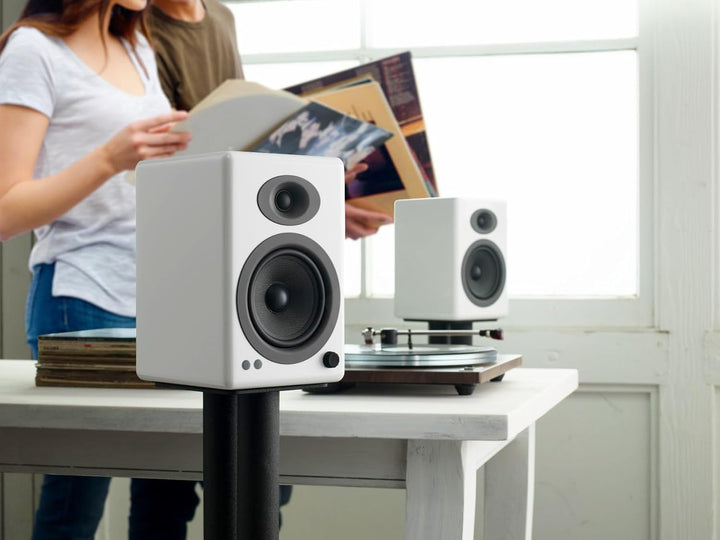 Audioengine Regallautsprecher A5 Plus, 150-W-Bluetooth-Lautsprecher | Für Heimkinos und Studios A5+