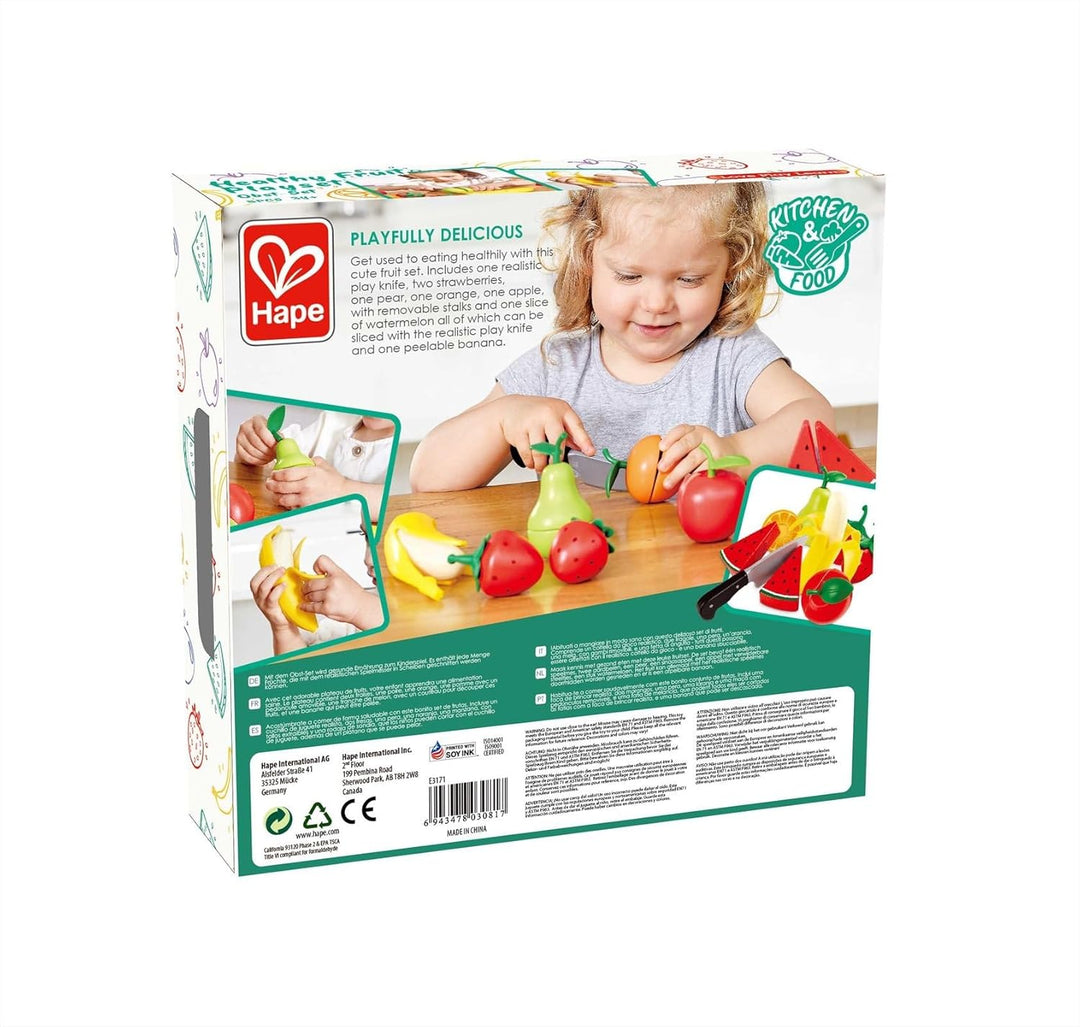Hape Obst-Set | mit dem Obst-Set wird gesunde Ernährung zum Kinderspiel