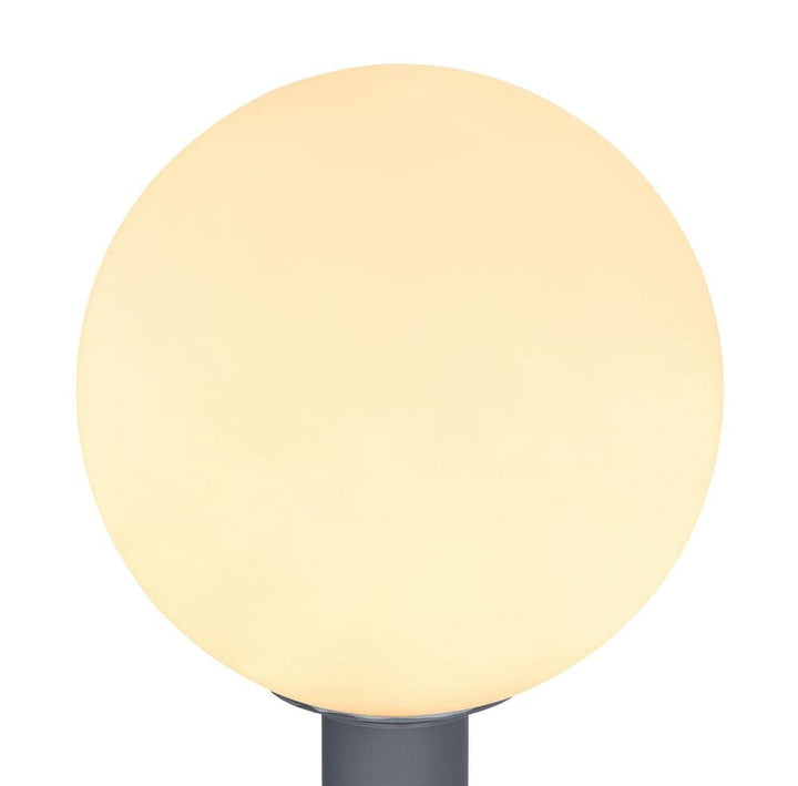 Globo Poller aus Aluminiumguss, Grau