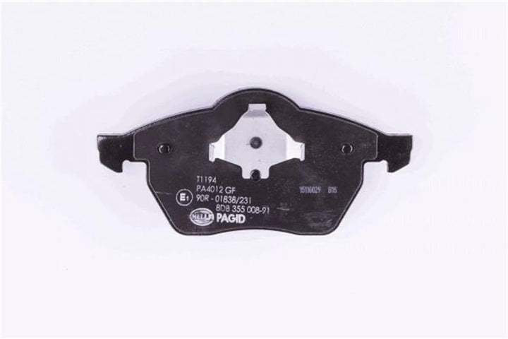 HELLA PAGID 8DB 355 008-911 Bremsbelagsatz - T1194 - Dicke/Stärke: 20.6mm - Bremssystem: Teves - mit