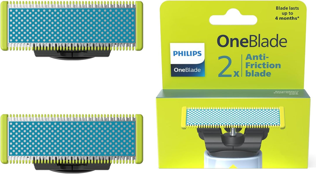 Philips OneBlade First Shave Klingen, passend für alle OneBlade und OneBlade Pro Modelle, für besond