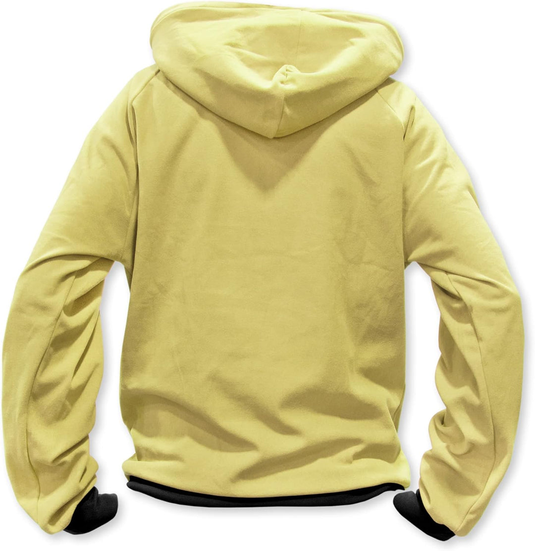 cosey Herren Hoodie Kapuzen-Pullover Sweater REG FIT S Gelb, S Gelb