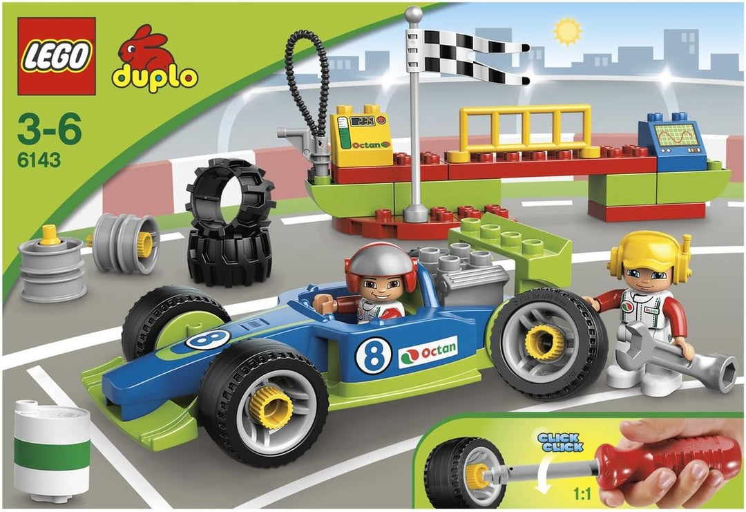 Lego 6143 - Duplo: Rennfahrzeug