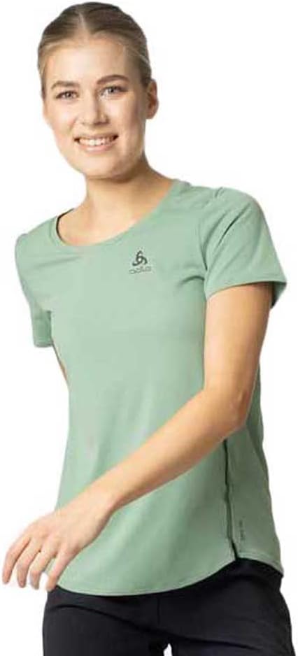 Odlo Damen Zeroweight Chill-tec_313871 Kurzarm Laufshirt S Loden Frost, S Loden Frost