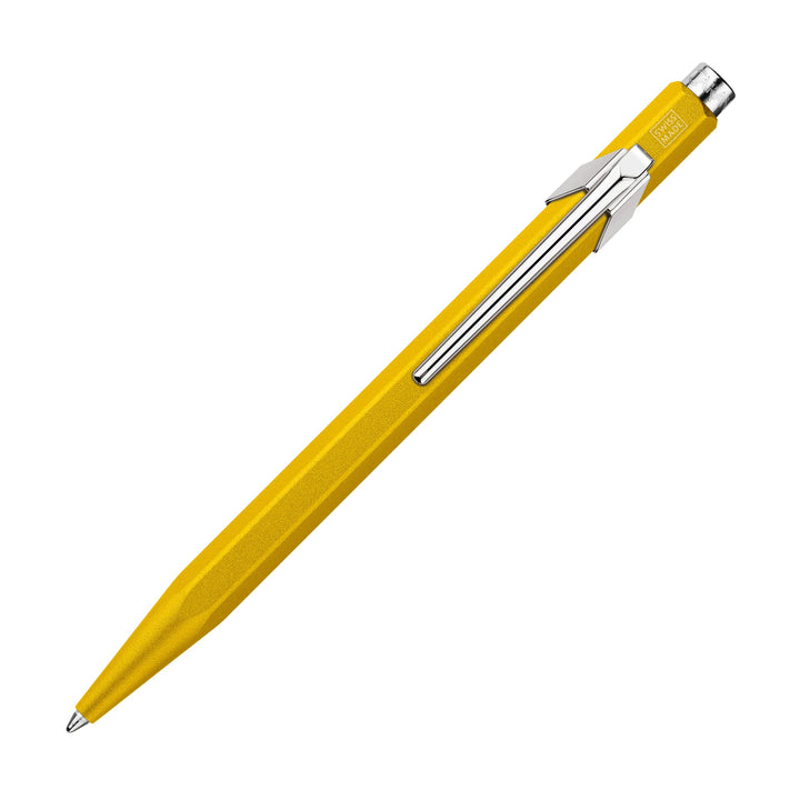 Caran d'Ache Kugelschreiber 849 COLORMAT-X Gelb, 1 Stück (1er Pack)
