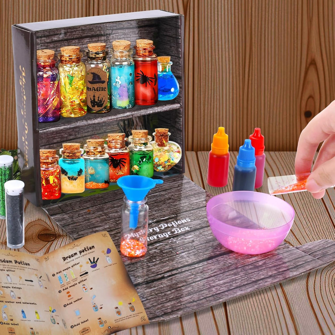 UCAMP DIY Kreative Geschenk für Kinder,Zaubertrank Bastelset,Zauberer Zaubertrank Flaschen,Handwerk